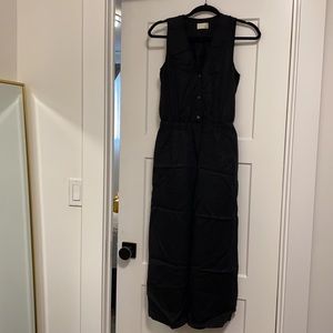 Aritzia Wilfred Free Black Jumpsuit